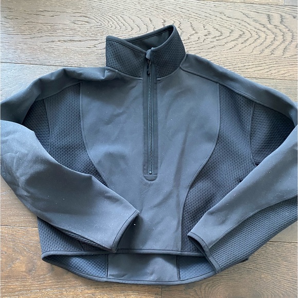 lululemon athletica Tops - Technical half zip lululemon mixed fabric